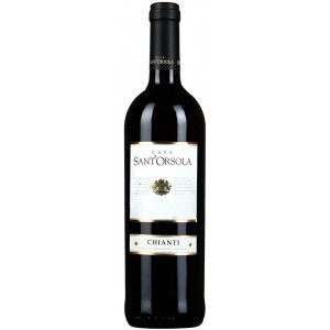 Вино Sant'Orsola Chianti, Червоне, сухе 0.75 л, 12% [8005415000715]