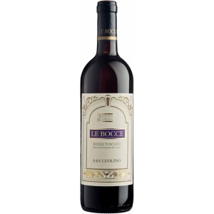 Вино Італії Le Bocce San Leolino - Rosso Toscano IGT 13%, Червоне, Сухе, 0.75 л [8008366258990]