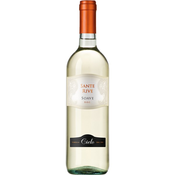 Вино Італії Cielo & Terra Soave, 12%, Біле, Сухе, 0.75 л