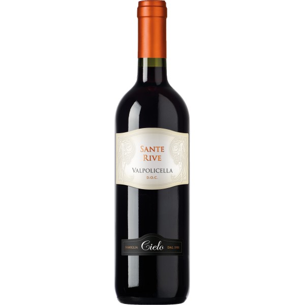 Вино Італії Cielo & Terra Valpolicella, 12%, Червоне, Сухе, 0.75 л