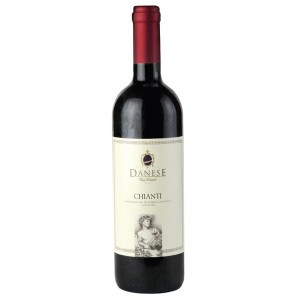 Вино Італії Danese Chianti DOCG 13%, Червоне, Сухе, 0.75 л [8010462000250]