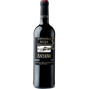 Вино Іспанії Antano Rioja Tempranillo Joven, 12.5%, Червоне, Сухе, 0.75 л [8410261141206]