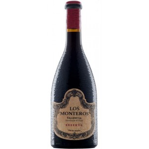 Вино Іспанії Los Monderos Тінто Резерва 13.5%, Червоне, Сухе, 0.75 л [8410388101039]