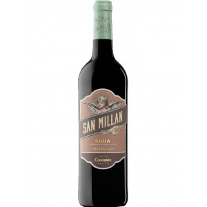 Вино Іспанії San MILLAN Codorniu Reserva, DOC Rioja, 13%, Червоне, Сухе, 0.75 л [8411543464211]