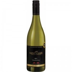 Вино Нової Зеландії Saint Clair Шардоне Мальборо, 13%, Біле, Сухе, 0.75 л [9418076000281]