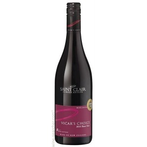 Вино Нової Зеландії Saint Clair Піно Нуар Вікарс Чойс, 13.5%, Червоне, Сухе, 0.75 л [9418076000694]