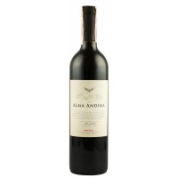 Вино Аргентини Alma Andina Malbec, Чер, Сух, 12.5%, 0.75 л [7791540046261]