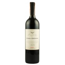 Вино Аргентины Alma Andina, Malbec / Альма Андина, Мальбек, Красное, Сухое, 12.5%, 0.75 л
