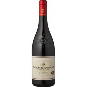 Вино Франції Baron d'Arignac, 12%, Червоне, Сухе, 0.75 л [3263286314989]