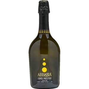 Вино ігристе Італії Abbazia, Cuvee Spumante, Extra Dry 11%, Біле, Сухе, 0.75 л [8001592003631]