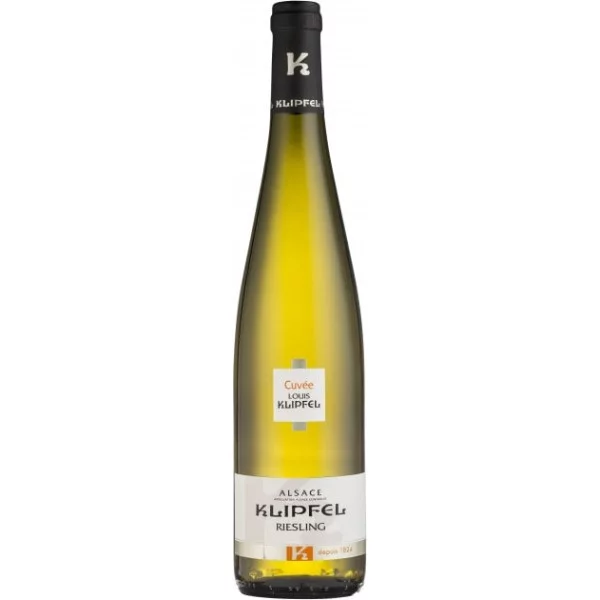 Вино Франції CUVÉE LOUIS KLIPFEL RIESLING 12.5%, Біле, Сухе, 0.75 л