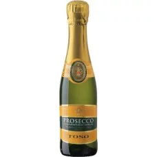 Вино ігристе Італії Toso Prosecco Extra Dry DOC, 0.2 л