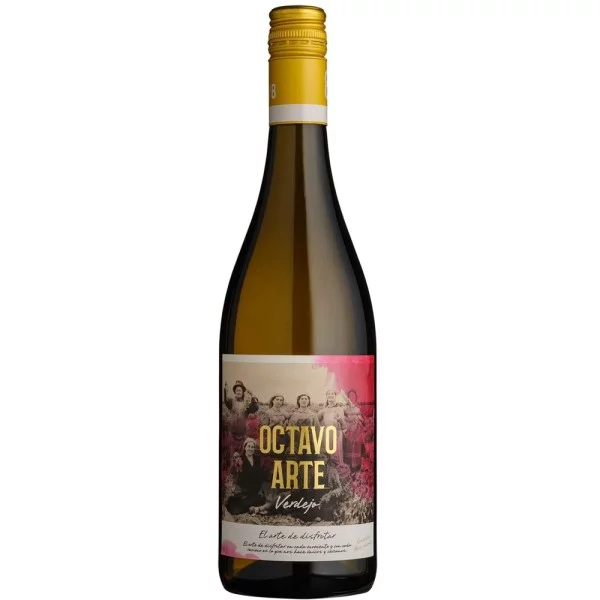 Вино Virgen de las Viñas, Octavo Arte Verdejo / Вірхен де лас Віньяс, Октаво Арте Вердехо, біле, сухе, 11.5%, 0.75 л