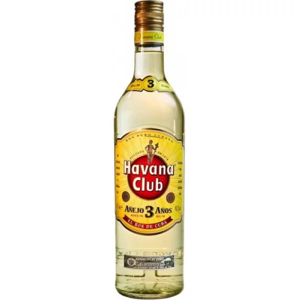 Ром Havana Club, Anejo 3 / Гавана Клаб, Аньєхо, 3 років, 40%, 0.5 л