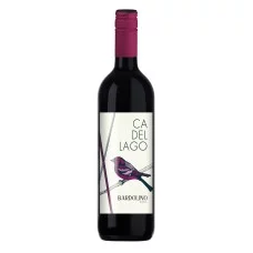 Вино Італії Ca' Del Lago Bardolino, Veneto DOC , 12.0%, Червоне, Сухе, 0.75 л