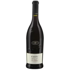 Вино Італії Canti Мерло Терре Сициліане, Червоне, Сухе, 13% 0.75 л