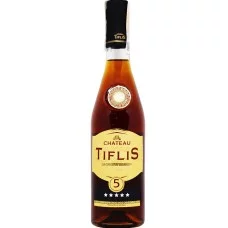 Бренді Chateau Tiflis / Шато Тифліс, 5 зірок, 40%, 0.5 л