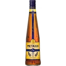 Бренді Metaxa / Метакса, 5 зірок, 38%, 0.5 л