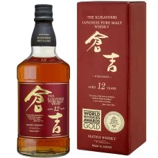 Віскі The Kurayoshi, Pure Malt / Курайоші, Пур Молт, 12 років, 43%, 0.7 л (в коробці)