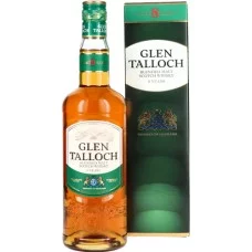 Віскі Glen Talloch, Peated / Грен Таллоч, Пітед, 8 років, 40%, 0.7 л  (в коробці)