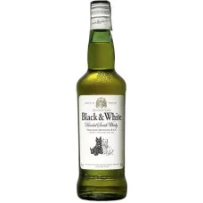 Віскі Black & White / Блек & Вайт, 3 років, 40%, 0.7 л