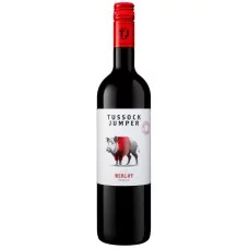 Вино Франції Tussock Jumper, Merlot, 13.5%, Червоне, Сухе, 0.75 л