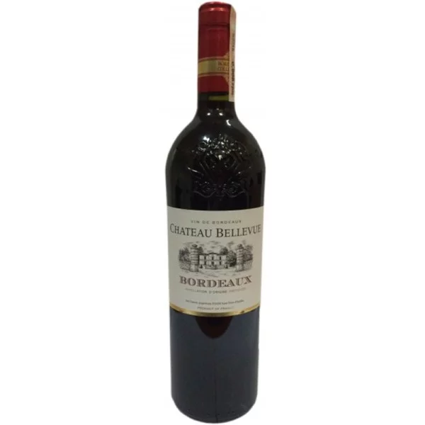 Вино Франції Chateau Bellevue Bordeaux червоне сухе 0.75 л 13%
