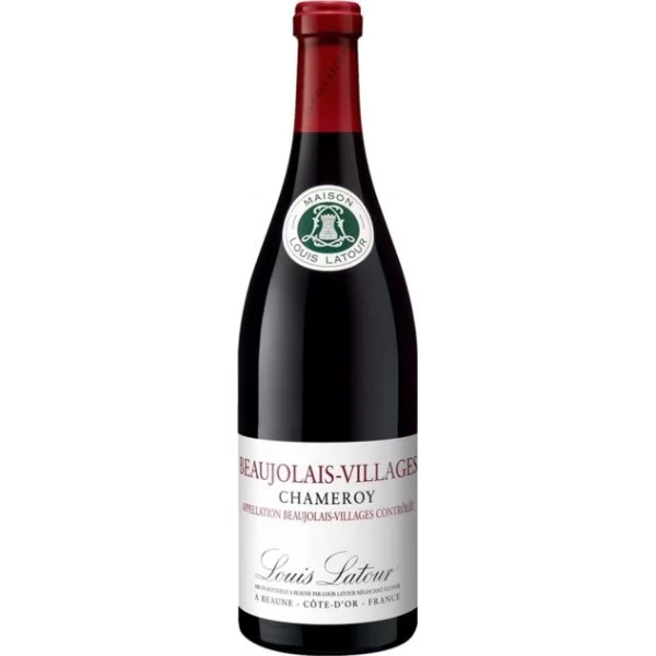 Вино Louis Latour Beaujolais-villages "Chameroy" АOC Божлдє Віляж Шпмруа, червоне, сухе, 0.75 л 11-14.5%