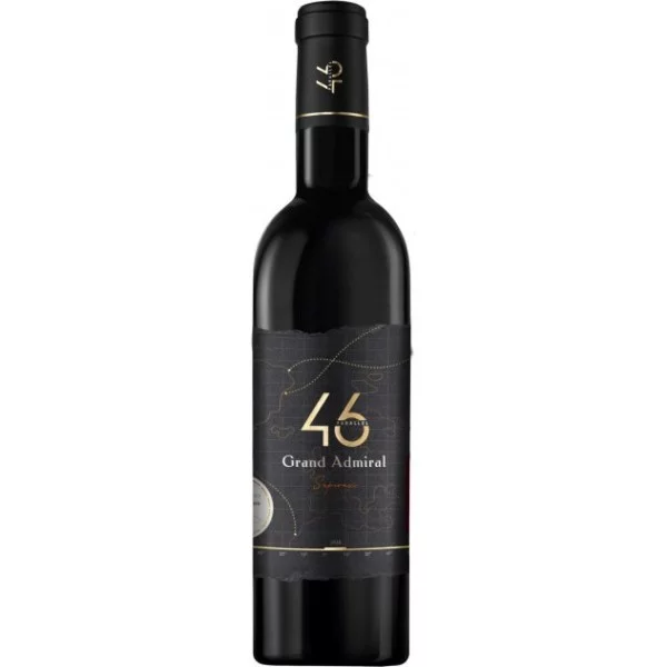 Вино 46 Parallel Grand Admiral Saperavi червоне сухе 0.375 л 13.8%