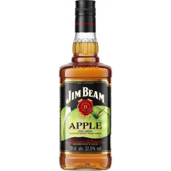 Віскі-лікер Jim Beam, Apple / Джим Бім, Еппл, 32.5%, 0.7 л