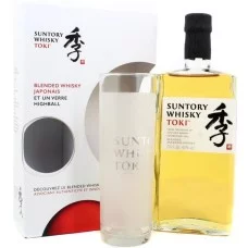 Віскі Suntory Toki / Санторі Токі, 43%, 0.7 л у (в коробці) + 1 склянка