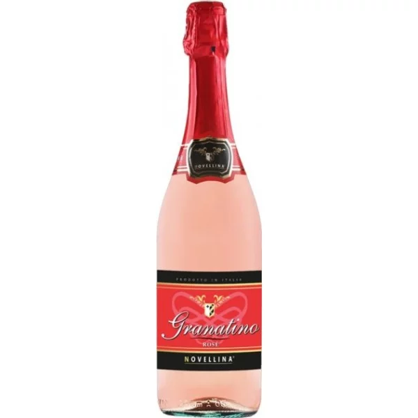 Вино ігристе Novellina, Granatino Rose / Новеліна, Гранатіно Роуз, Рожеве, Солодке, 7%, 0.75 л