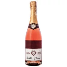 Вино ігристе Іспанії Villa Clara Cava Brut Rose, 0.75 л