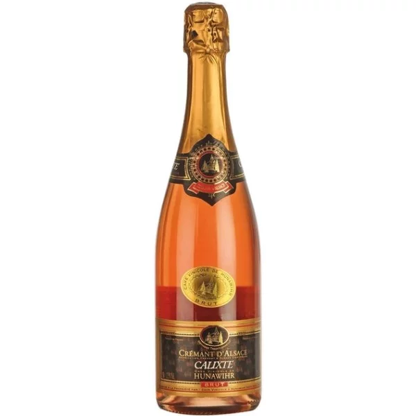 Ігристе вино Calixte Crémant d'Alsace Aloc AOC рожеве сухе 0.75 л 12.5%