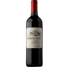 Вино Франції  Chateau Les Barraillots, Margaux AOC, 13%, Червоне, Сухе, 0.75л