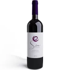 Вино Франції Sîn Rouge, Cabernet Sauvignon, Bordeaux AOC червоне сухе 0.75 л 12.5%