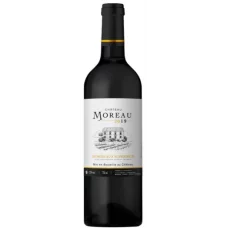 Вино Франції  Chateau Moreau, Bordeaux AOC, червоне сухе 13% 0.75л