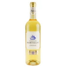 Вино Франції  Chateau Martillac Cuvée de l'Armateur, Loupiac AOC, 13%, Біле, Солодке, 0.75л
