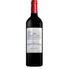 Вино Франції Chateau Bellegrave, Pauillac AOC, 14.5%, Червоне, Сухе, 0.75л