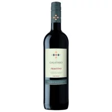 Вино Італії Galatheo Primitivo, Salento IGP, 13.0%, Червоне, Сухе, 0.75 л