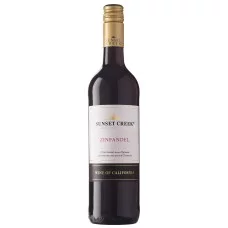 Вино   США  Sunset Creek Zinfandel, California, 13.5%, Червоне, Сухе, 0.75 л