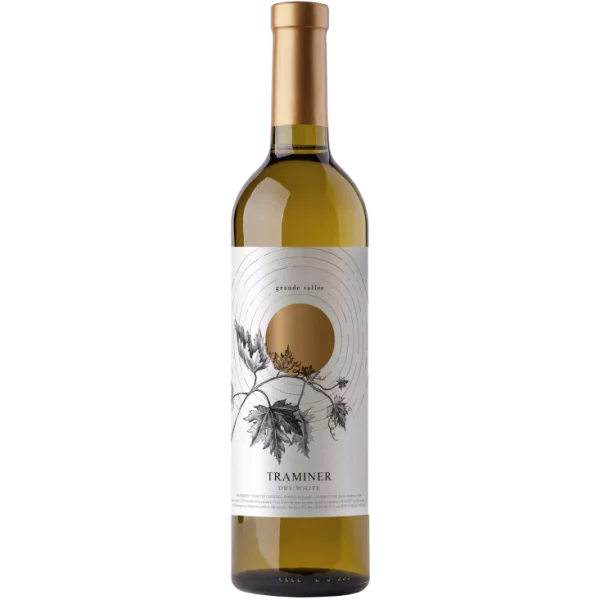 Вино України Grande Vallee, Трамінер, Біле, Сухе, 9.5-14%, 0.75л