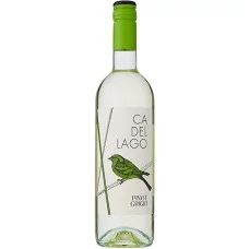 Вино Італії Ca' Del Lago, Pinot Grigio Provincia Di Pavia, IGT, Біле, Сухе, 0.75 л
