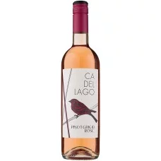 Вино Італії Ca' Del Lago, Pinot Grigio Provincia Di Pavia Rosato IGT, Veneto, Рожеве, Сухе, 0.75 л