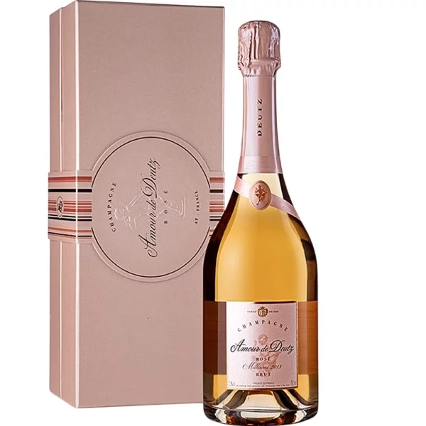 Шампанське Deutz, Amour de Deutz Rose / Дейц, Амур де Дейц Розе, Рожеве, Брют, 12%, 0.75 л (в коробці)