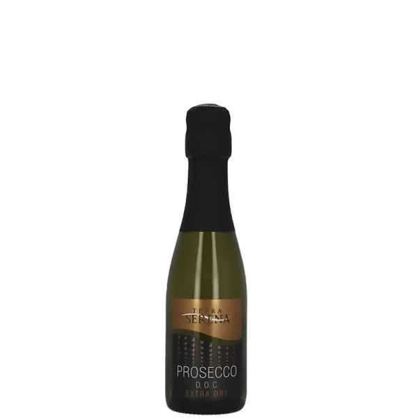 Вино ігристе Італії Terra Serena Prosecco Spumante, Біле, Сухе, 0.2 л