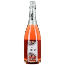 Вино ігристе Mirame Cava, Рожеве, брют 0.75 л, 11.5%
