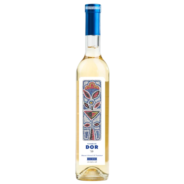 Вино Молдови Боставан DOR ICE WINE Мускат Оттонел & Траминер, Біле, Солодке, 0.5 л