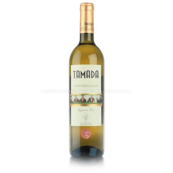 Вино Tamada Піросмані, Біле, напівсолодке 0.75 л, 12%