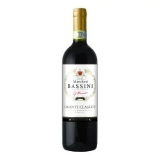 Вино Італії Marchesi Bassini Chianti Classico DOCG, Toscana, 13, 0%, Червоне, Сухе, 0.75 л.